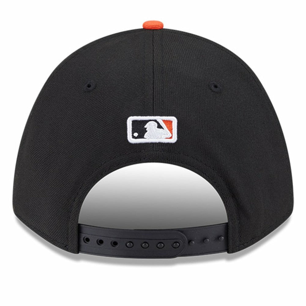 Black San Francisco Giants New Era Player Replica 9FORTY Adjustable Hat