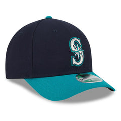 Navy Seattle Mariners New Era Player Replica 9FORTY Adjustable Hat