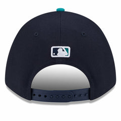 Navy Seattle Mariners New Era Player Replica 9FORTY Adjustable Hat