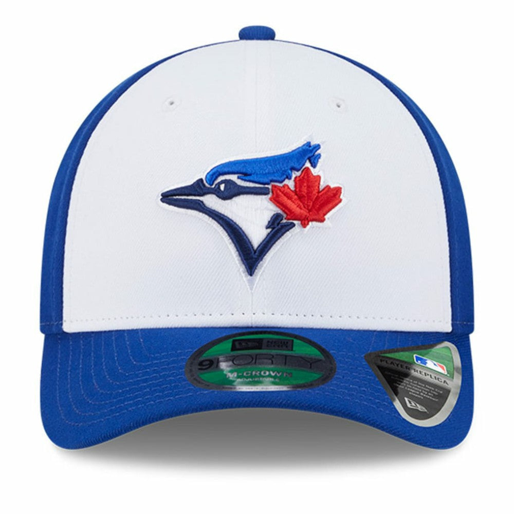 White Toronto Blue Jays New Era Player Replica 9FORTY Adjustable Hat