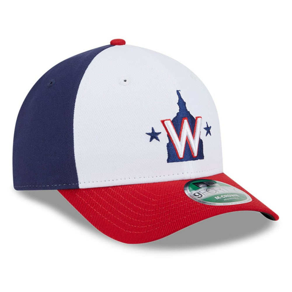 White Washington Nationals New Era Player Replica 9FORTY Adjustable Hat