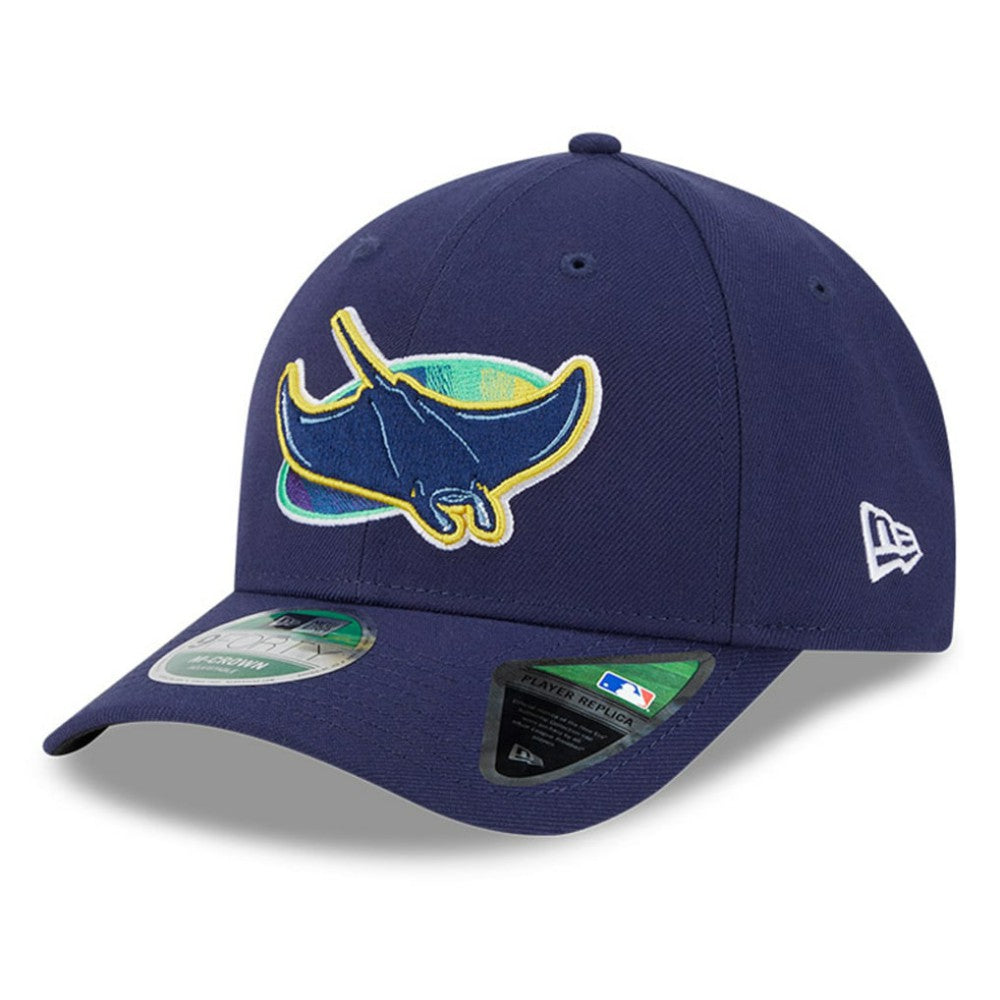 Navy Tampa Bay Rays New Era Player Replica 9FORTY Adjustable Hat