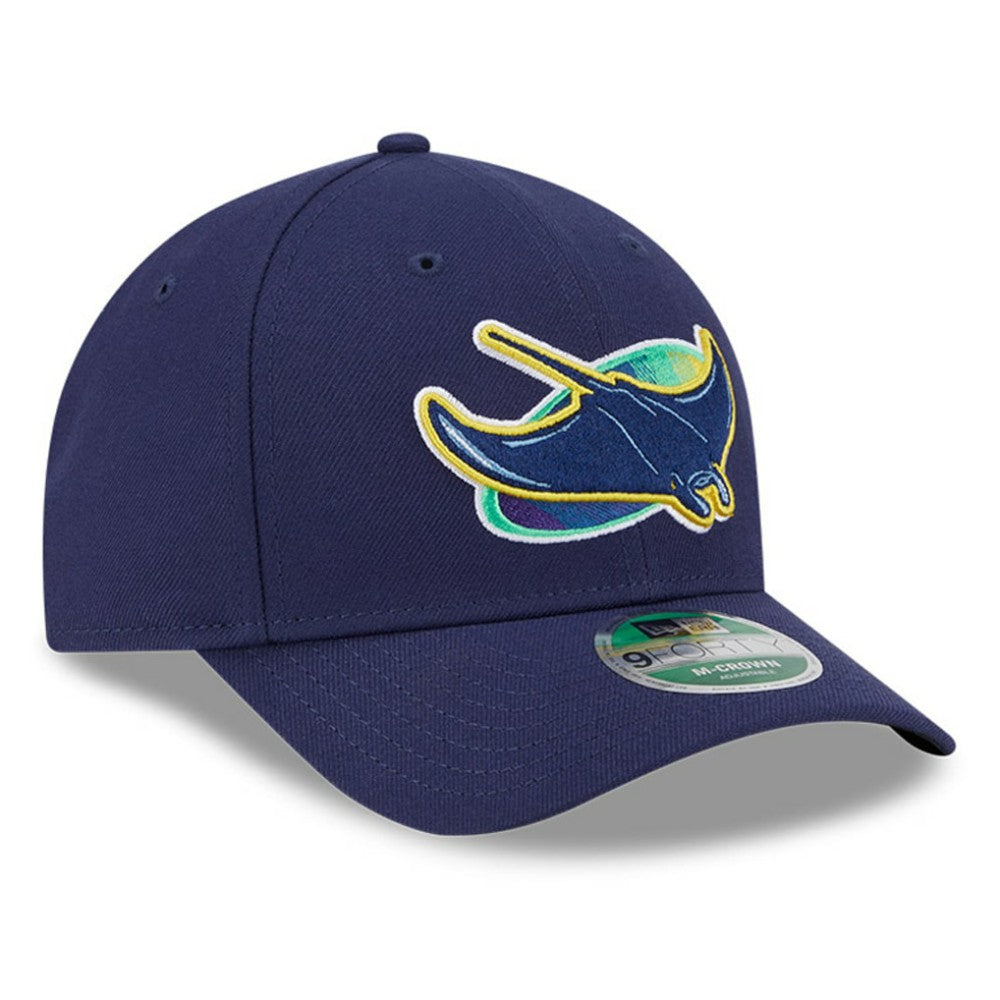 Navy Tampa Bay Rays New Era Player Replica 9FORTY Adjustable Hat