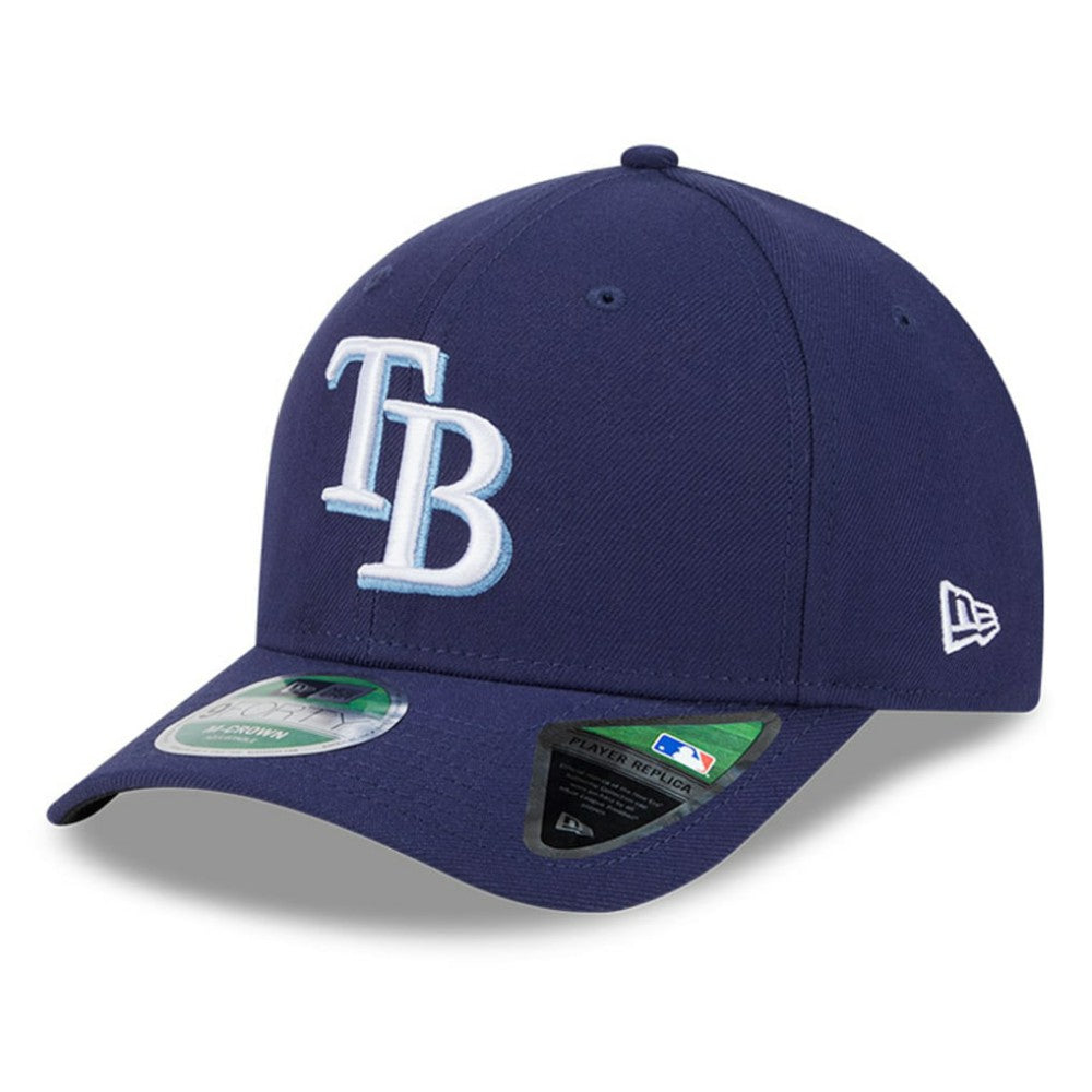 Navy Tampa Bay Rays New Era Player Replica 9FORTY Adjustable Hat