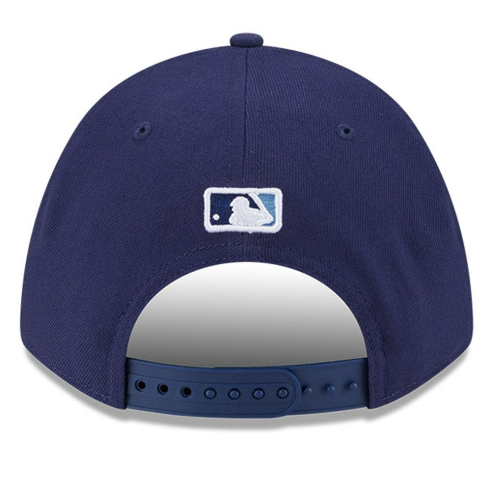 Navy Tampa Bay Rays New Era Player Replica 9FORTY Adjustable Hat