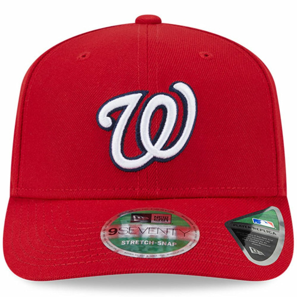 Red Washington Nationals New Era Player Replica 9SEVENTY Adjustable Hat