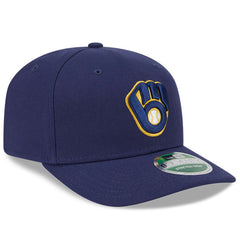 Navy Milwaukee Brewers New Era Player Replica 9SEVENTY Adjustable Hat