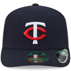 Navy Minnesota Twins New Era Player Replica 9SEVENTY Adjustable Hat