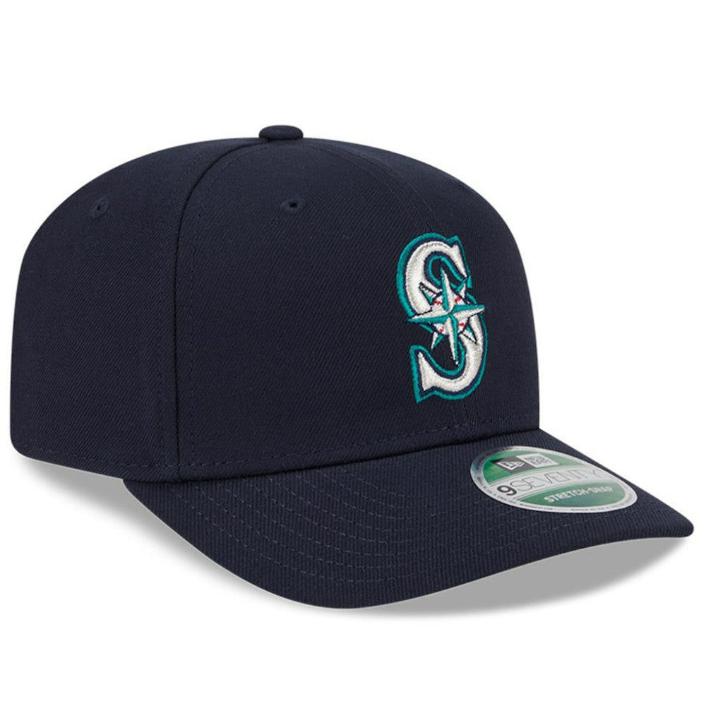 Navy Seattle Mariners New Era Player Replica 9SEVENTY Adjustable Hat