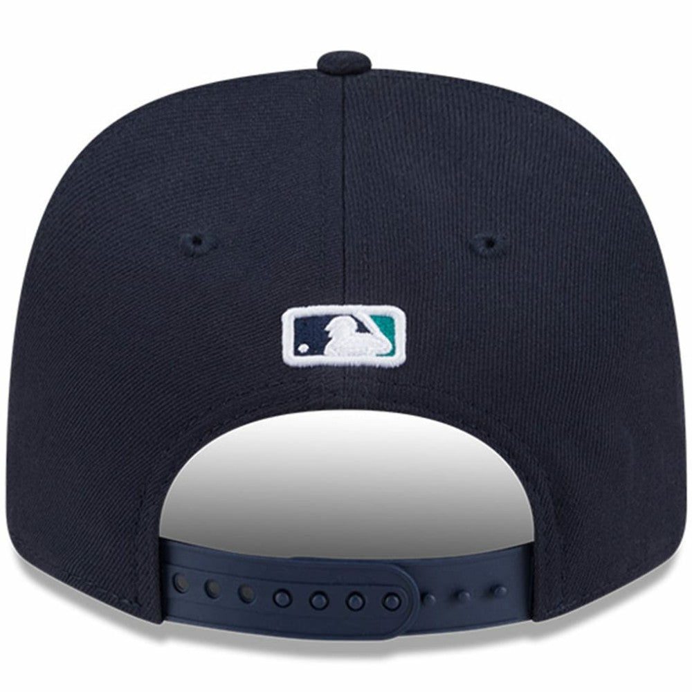 Navy Seattle Mariners New Era Player Replica 9SEVENTY Adjustable Hat