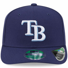 Navy Tampa Bay Rays New Era Player Replica 9SEVENTY Adjustable Hat