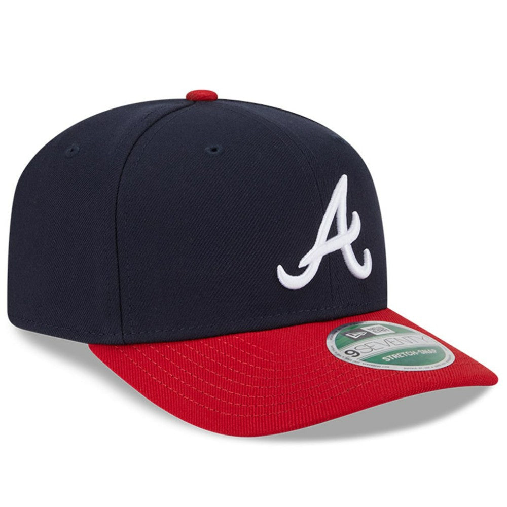Navy Atlanta Braves New Era Player Replica 9SEVENTY Adjustable Hat