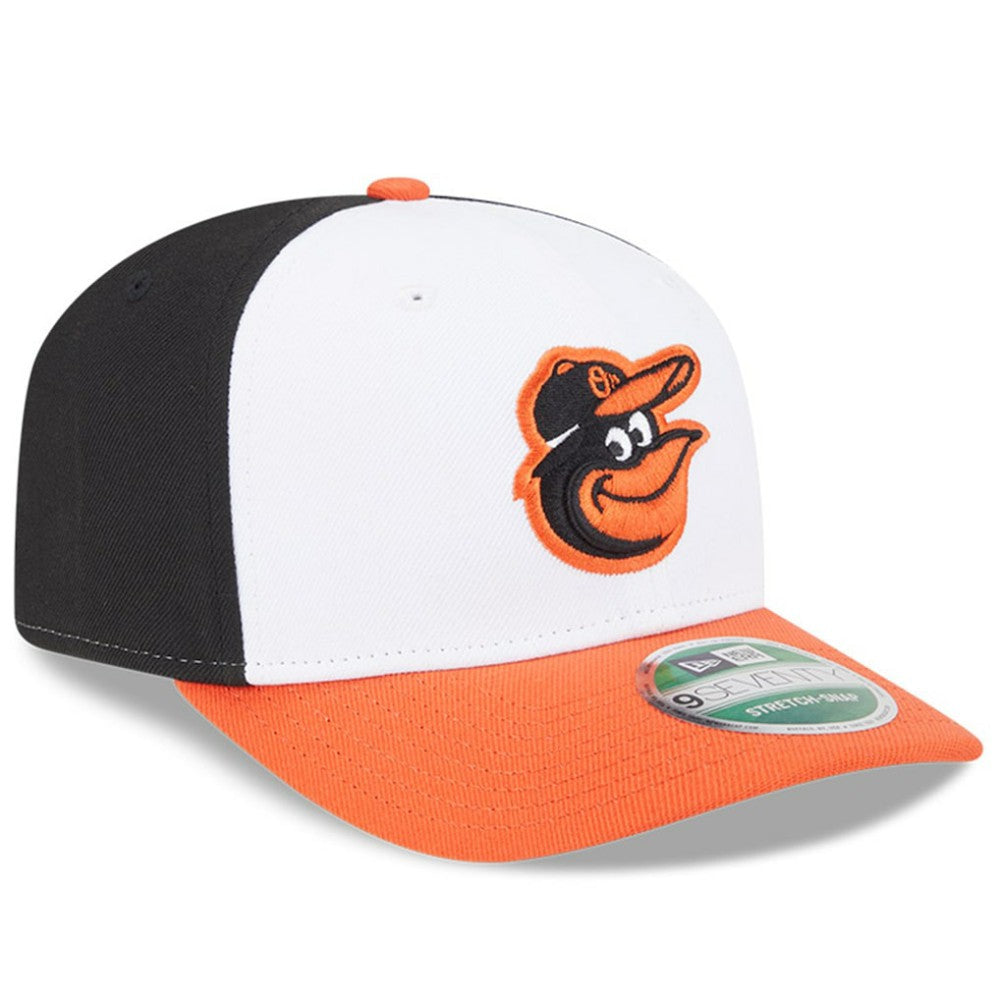 Black/Orange Baltimore Orioles New Era Player Replica 9SEVENTY Adjustable Hat