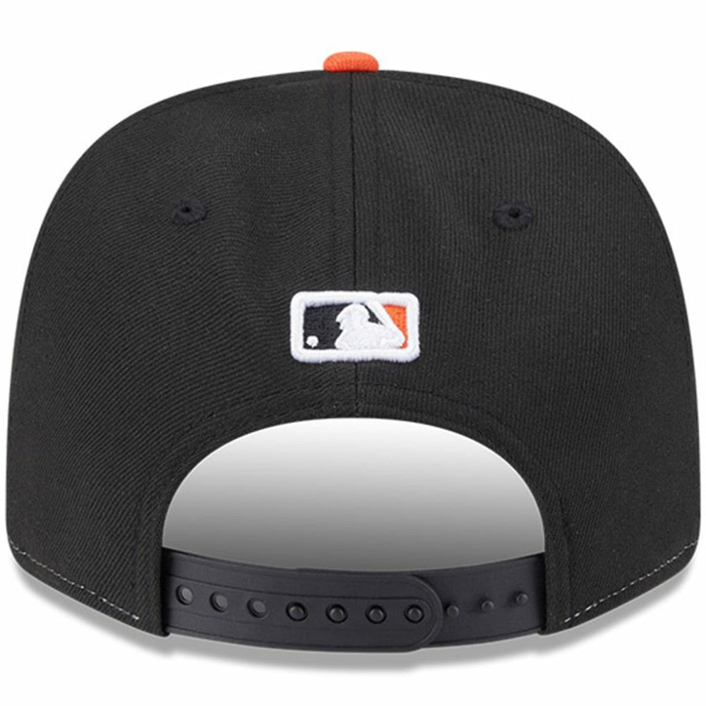 Black/Orange Baltimore Orioles New Era Player Replica 9SEVENTY Adjustable Hat