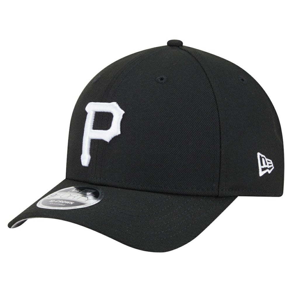 Black Pittsburgh Pirates New Era Player Replica 9FORTY Adjustable Hat