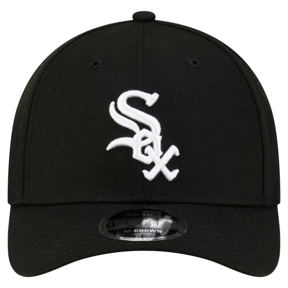 Black Chicago White Sox New Era Player Replica 9FORTY Adjustable Hat