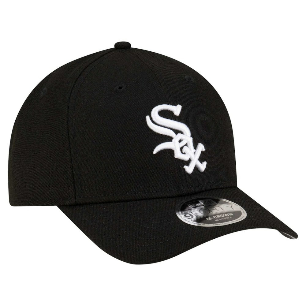Black Chicago White Sox New Era Player Replica 9FORTY Adjustable Hat
