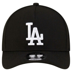 Black Los Angeles Dodgers New Era Player Replica 9FORTY Adjustable Hat