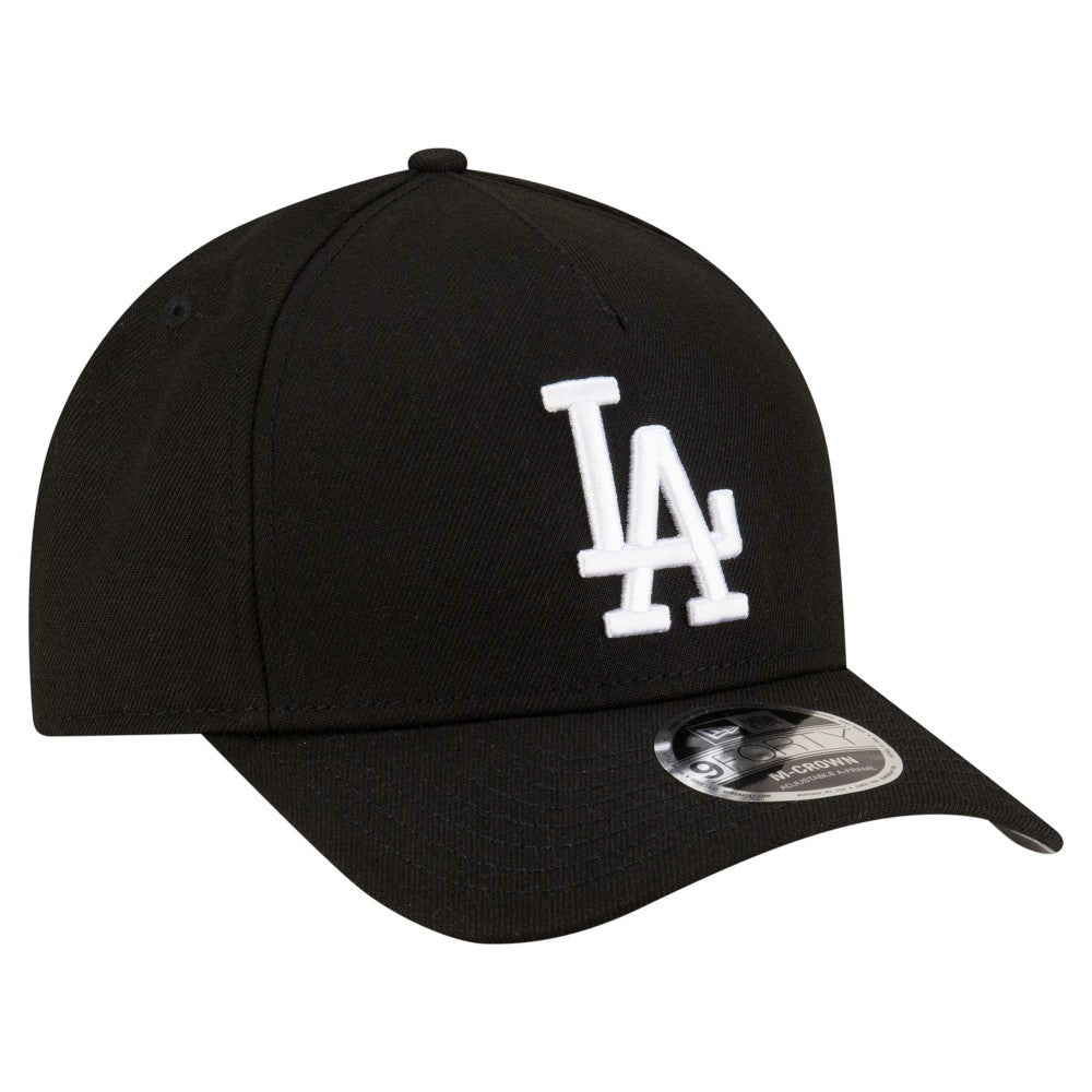 Black Los Angeles Dodgers New Era Player Replica 9FORTY Adjustable Hat