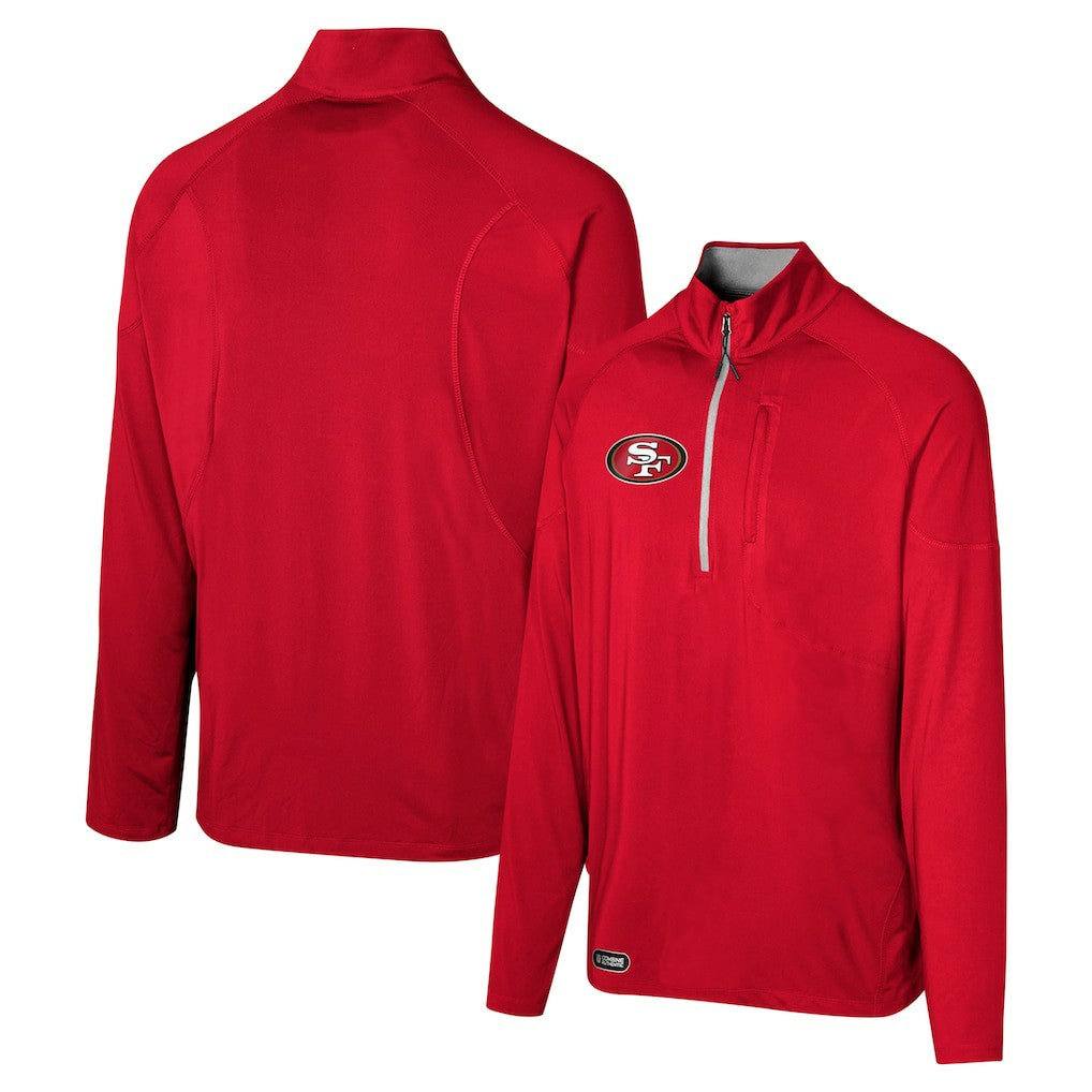 Grind Iron Quarter-Zip Top - San Francisco 49ers Tops