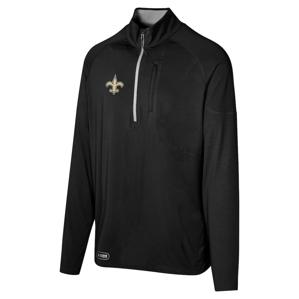 Grind Iron Quarter-Zip Top - New Orleans Saints Tops