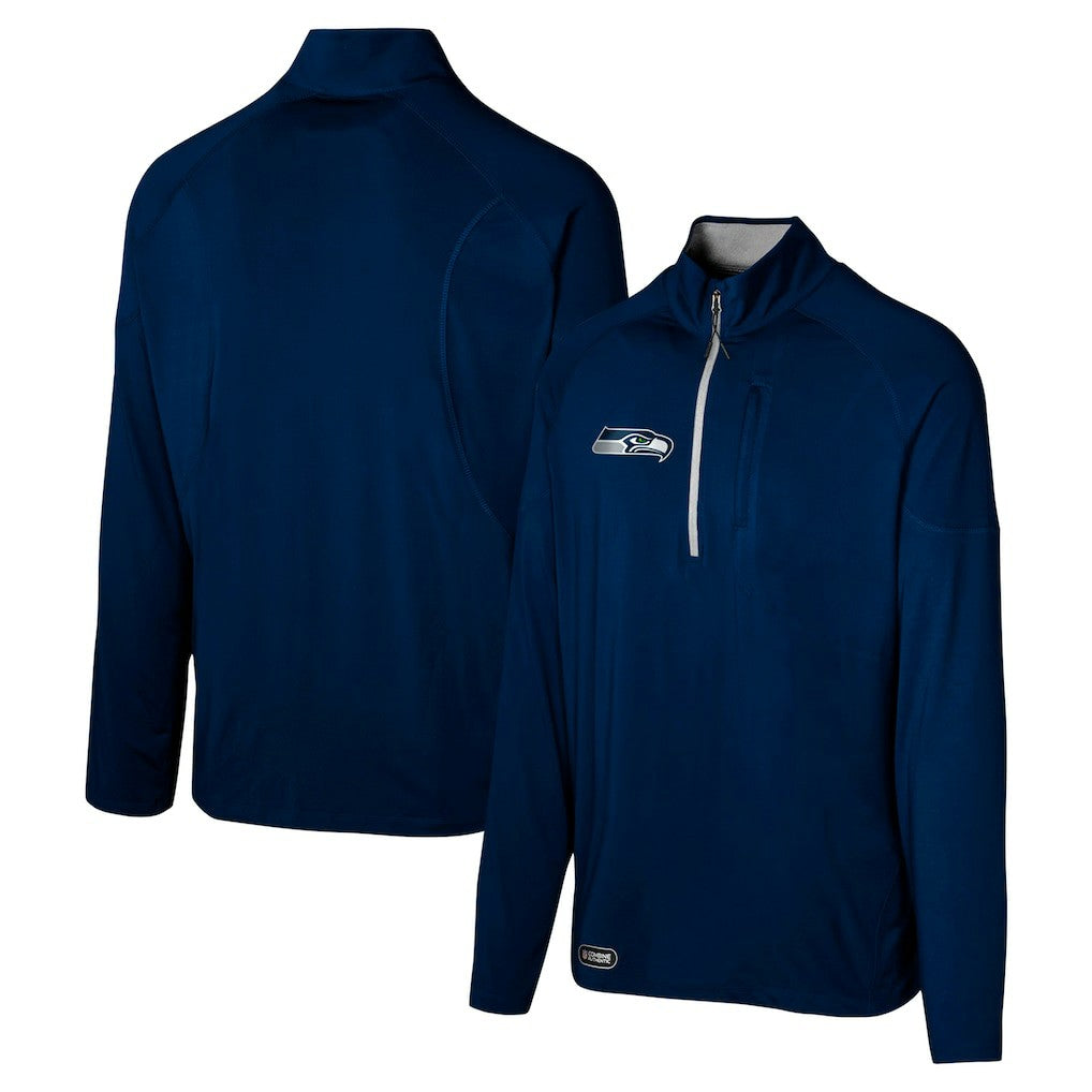 Grind Iron Quarter-Zip Top - Seattle Seahawks Tops