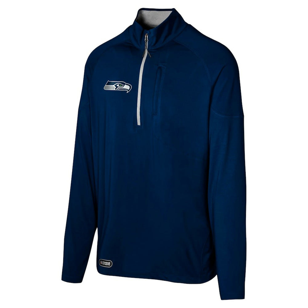 Grind Iron Quarter-Zip Top - Seattle Seahawks Tops