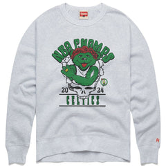 Boston Celtics Homage Unisex 2024 NBA Finals Champions Grateful Dead Tri-Blend Pullover Sweatshirt