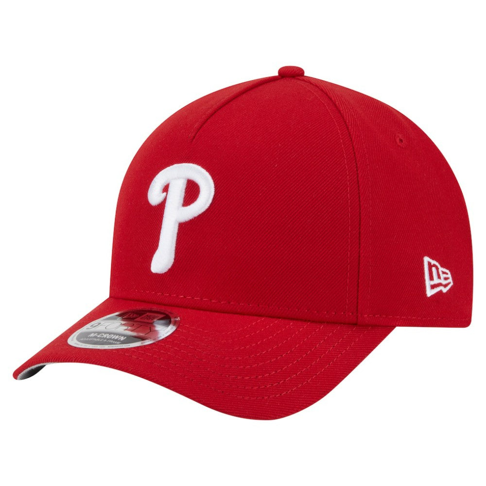 Red Philadelphia Phillies New Era 9FORTY M-Crown Adjustable Hat