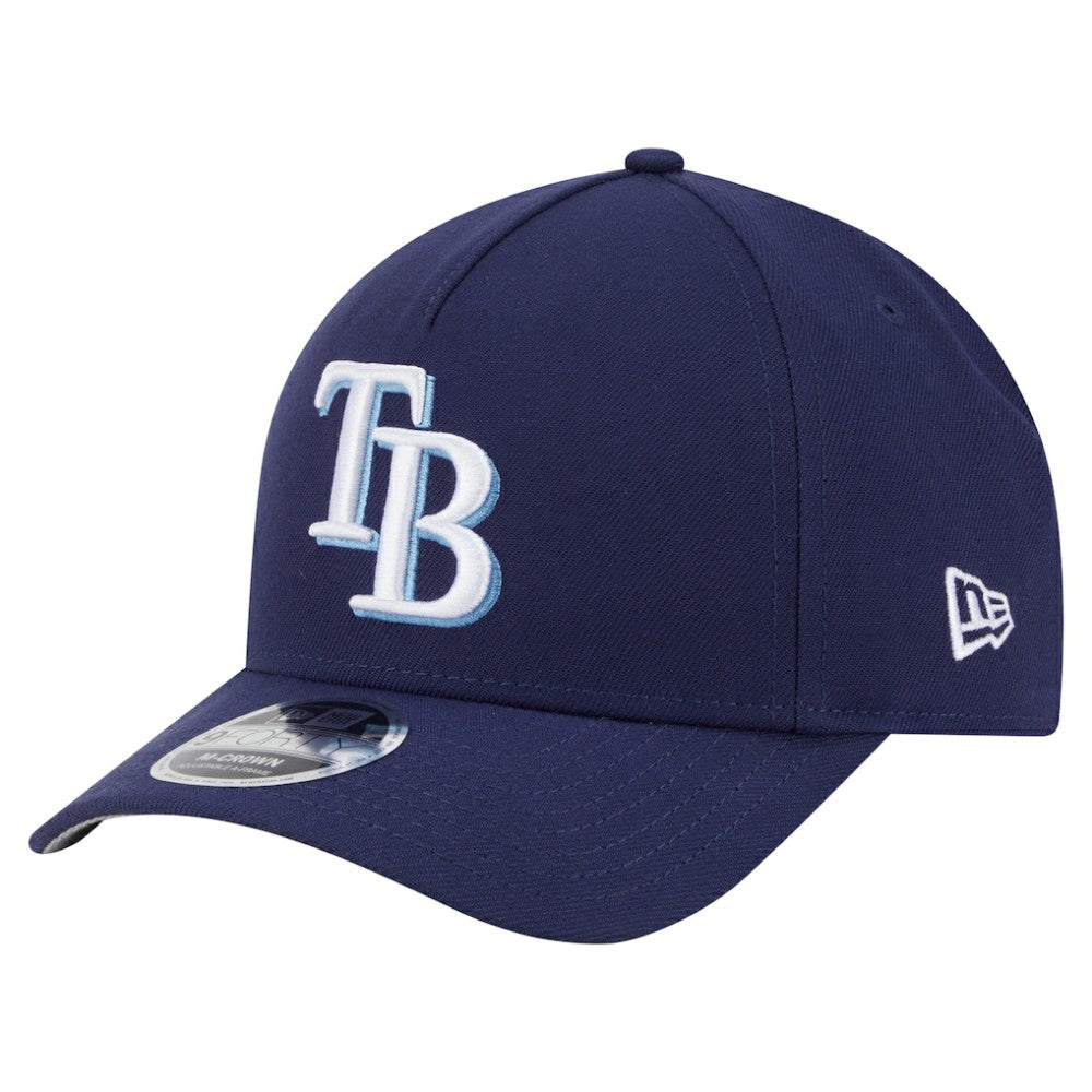 Navy Tampa Bay Rays New Era 9FORTY M-Crown Adjustable Hat