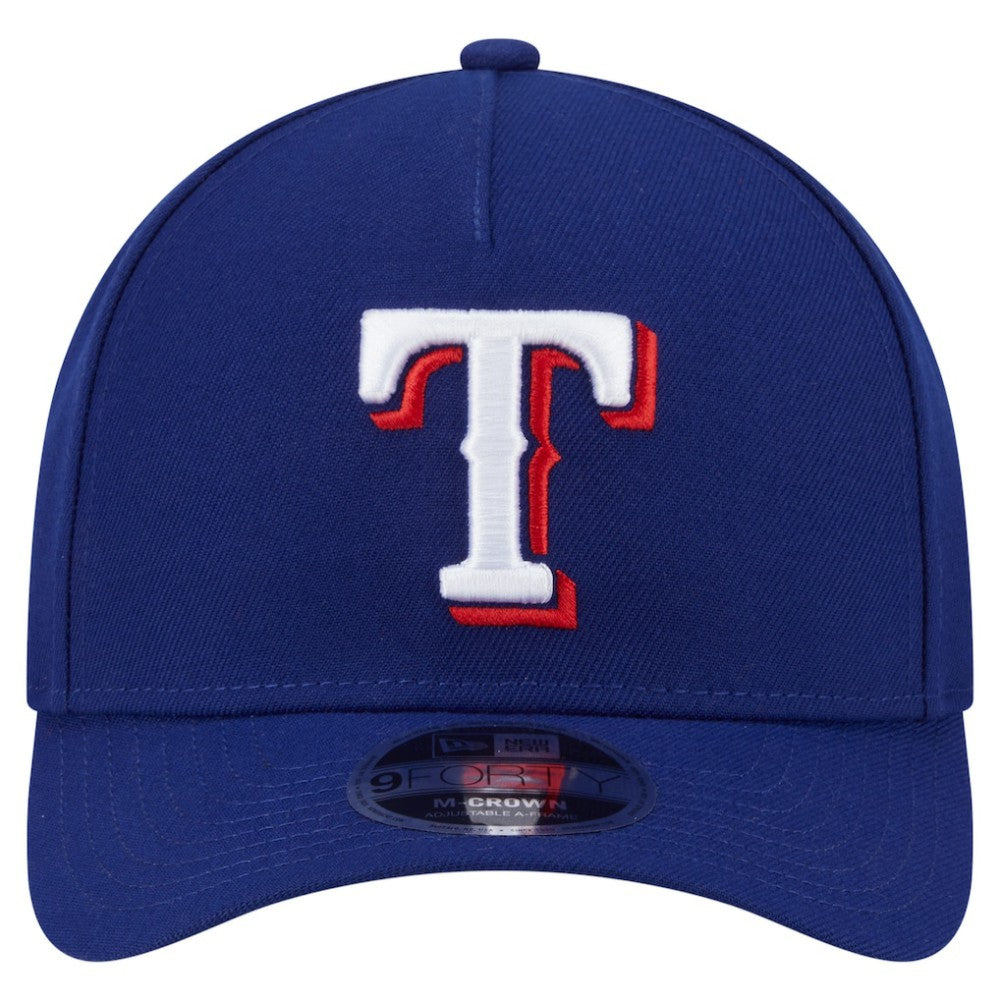 Royal Texas Rangers New Era 9FORTY M-Crown Adjustable Hat