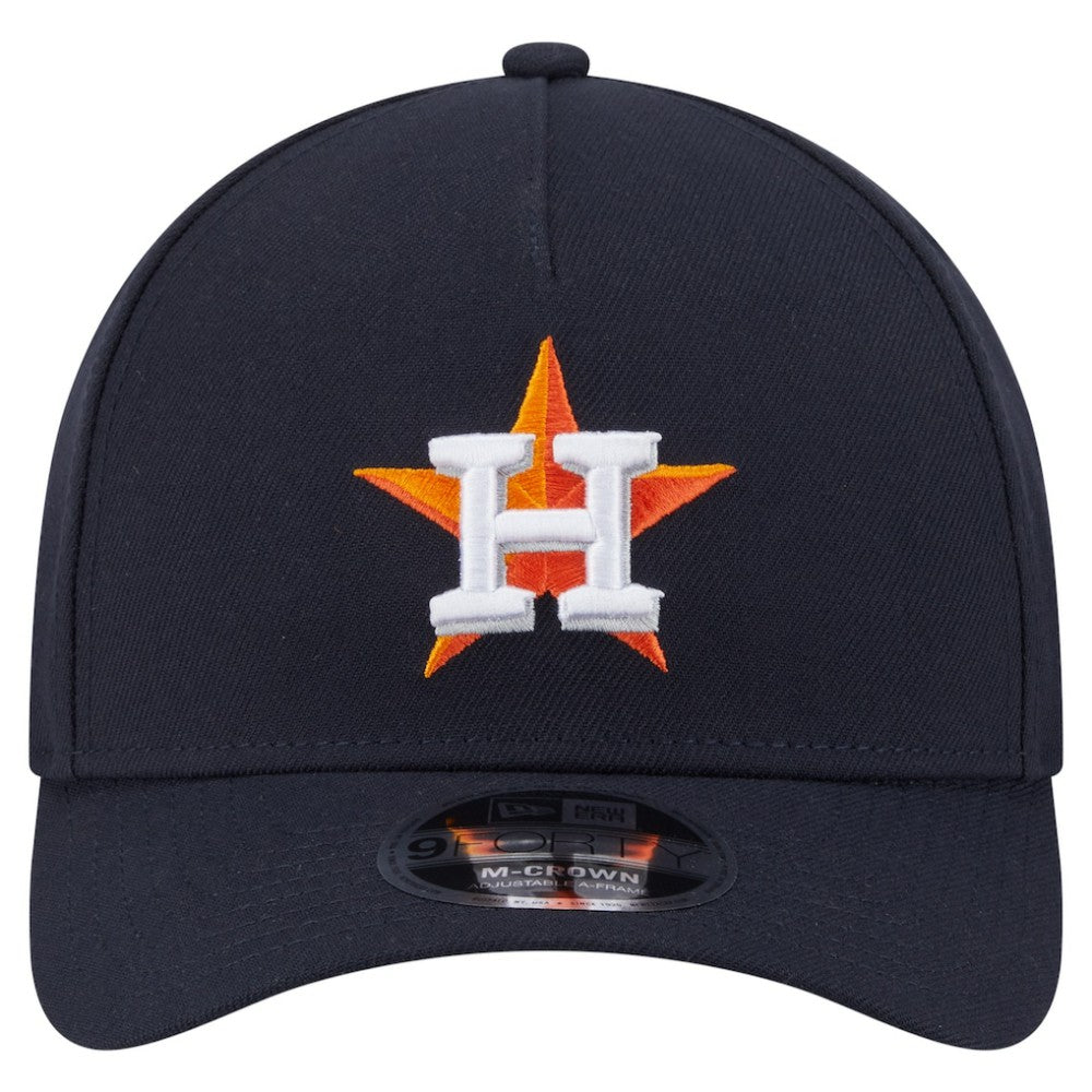 Navy Houston Astros New Era 9FORTY M-Crown Adjustable Hat