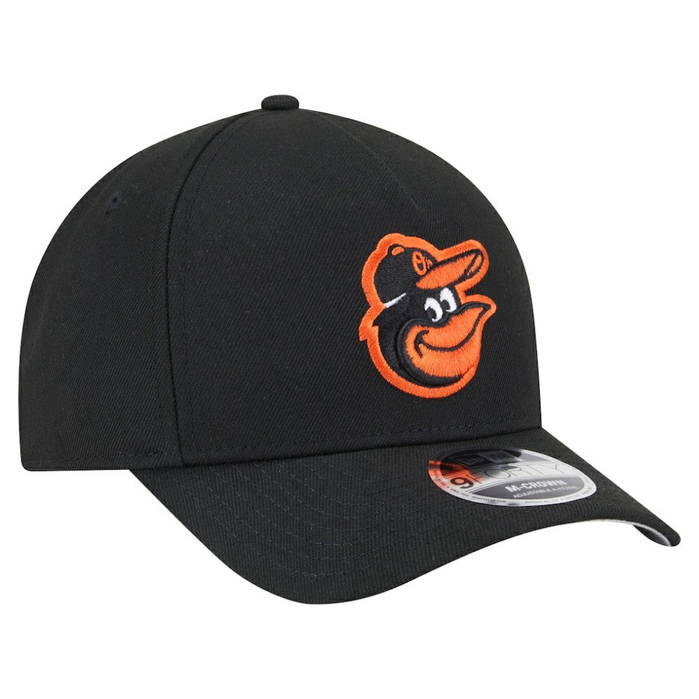 Black Baltimore Orioles New Era 9FORTY M-Crown Adjustable Hat