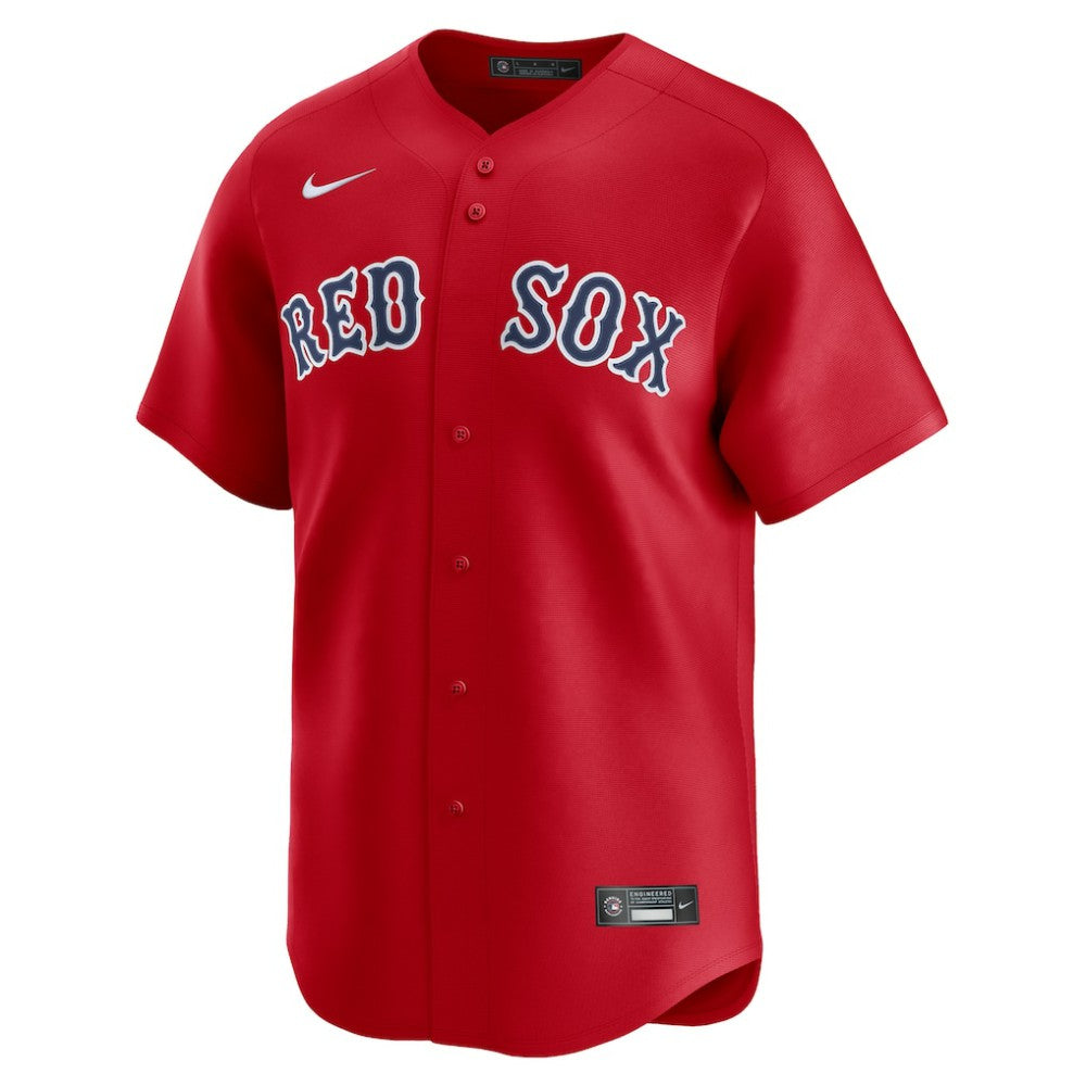 Red Boston Red Sox Nike Alternate Limited Jersey