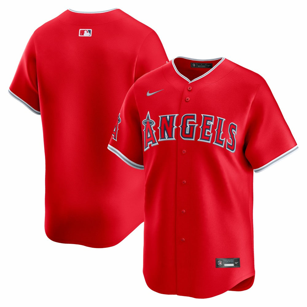 Red Los Angeles Angels Nike Alternate Limited Jersey