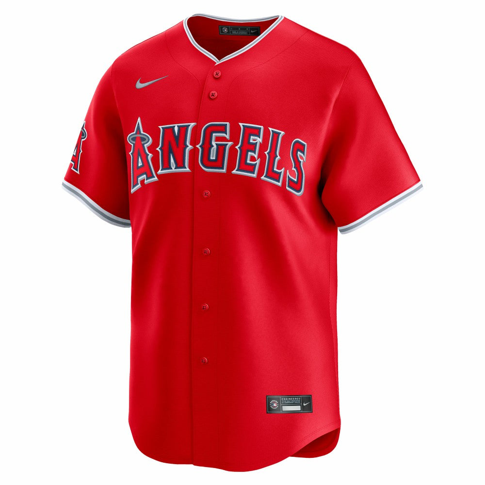 Red Los Angeles Angels Nike Alternate Limited Jersey