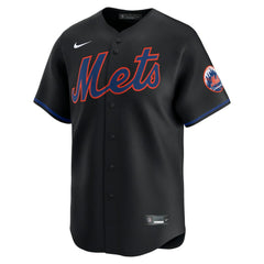 Black New York Mets Nike Alternate Limited Jersey