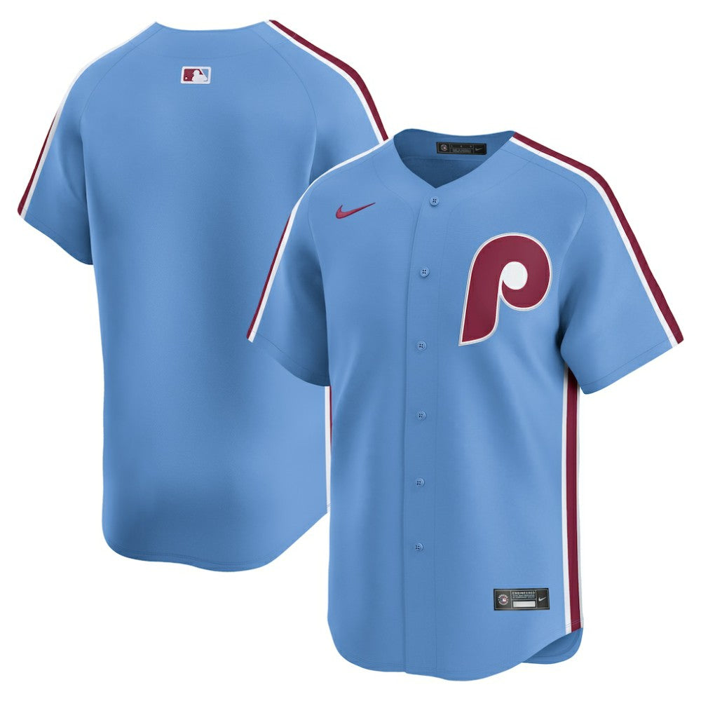 Light Blue Philadelphia Phillies Nike Alternate Limited Jersey