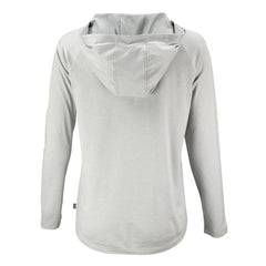 Gray San Diego Padres Cutter & Buck Women's Coastline Epic Comfort Eco Recycled Raglan Long Sleeve Hoodie T-Shirt