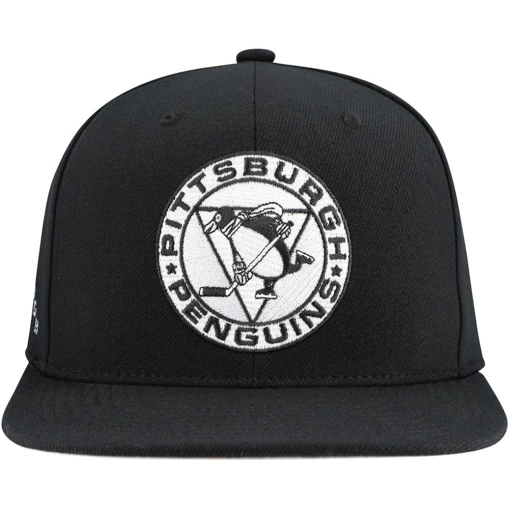 NHL Pittsburgh Penguins Mitchell & Ness Team Snapback Hat