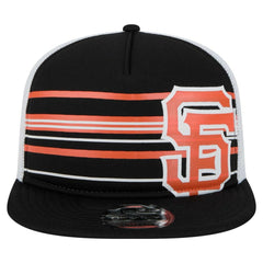 Black San Francisco Giants New Era 9FIFTY A-Frame Trucker Snapback Hat