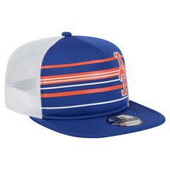 Royal New York Mets New Era 9FIFTY A-Frame Trucker Snapback Hat