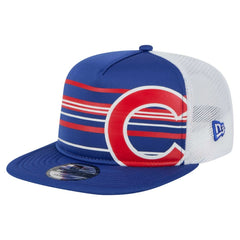 Royal Chicago Cubs New Era 9FIFTY A-Frame Trucker Snapback Hat