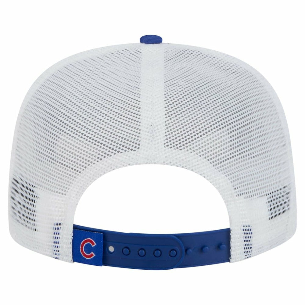Royal Chicago Cubs New Era 9FIFTY A-Frame Trucker Snapback Hat