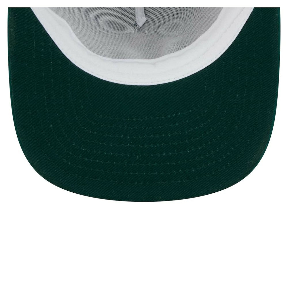 Green Athletics New Era 9FIFTY A-Frame Trucker Snapback Hat
