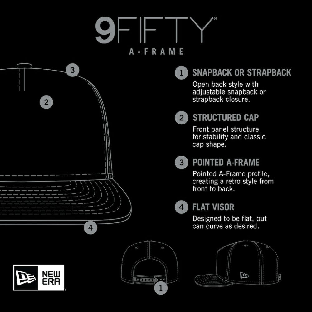 Green Athletics New Era 9FIFTY A-Frame Trucker Snapback Hat