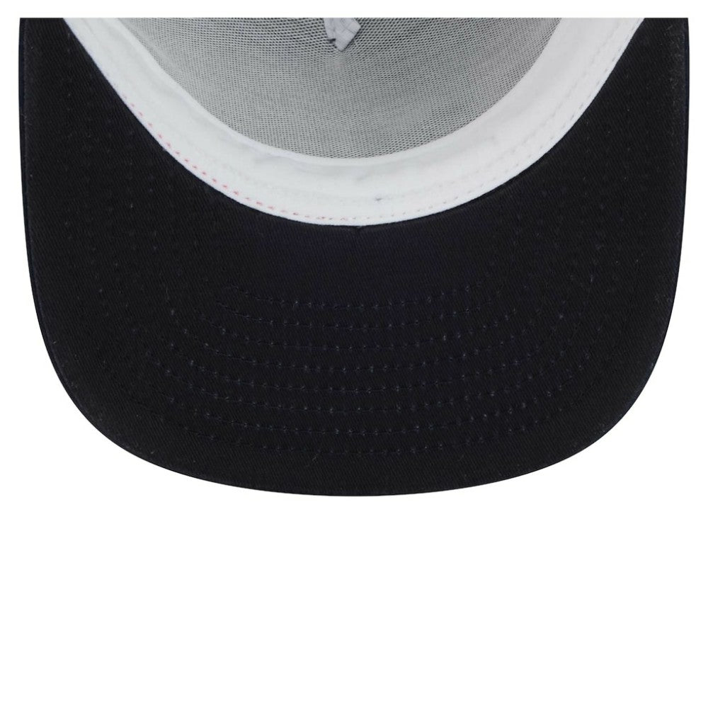 Navy Boston Red Sox New Era 9FIFTY A-Frame Trucker Snapback Hat