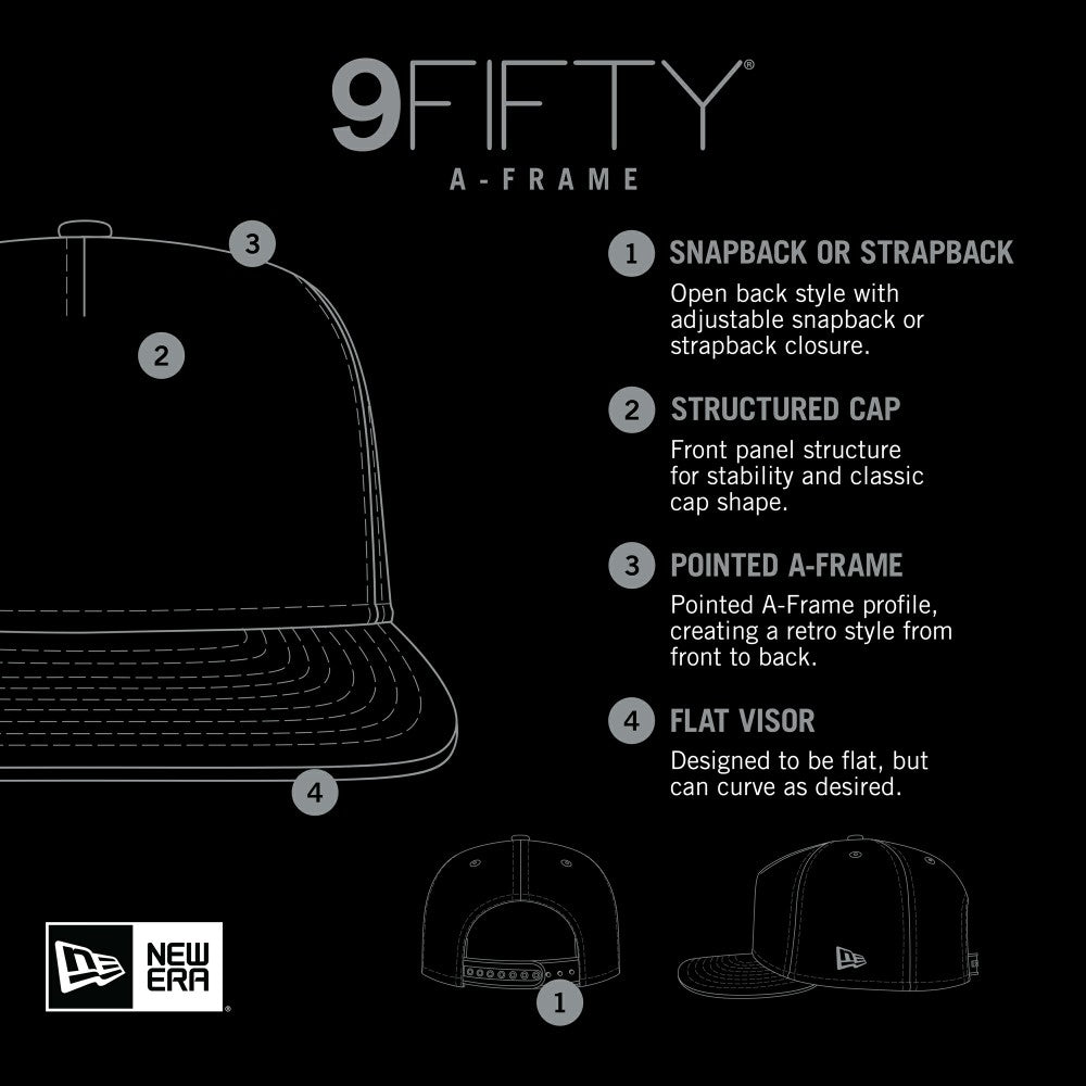 Red Los Angeles Angels New Era 9FIFTY A-Frame Trucker Snapback Hat