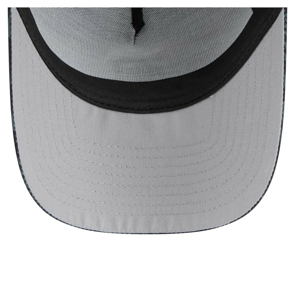 Black Detroit Tigers New Era 9FORTY A-Frame Trucker Adjustable Hat