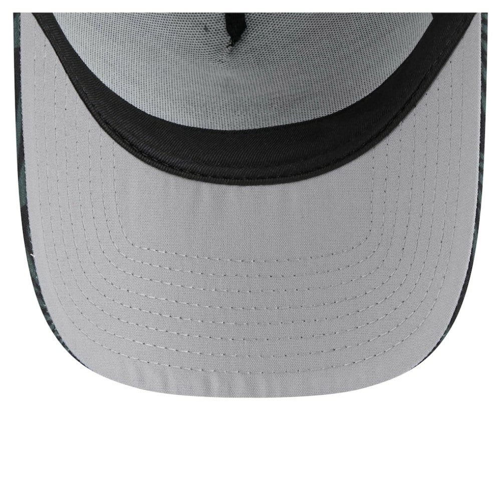 Black Houston Astros New Era 9FORTY A-Frame Trucker Adjustable Hat
